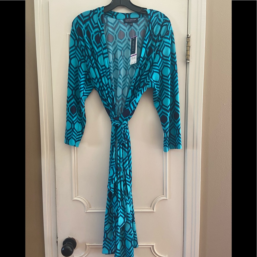 Plus size Jones New York wrap dress